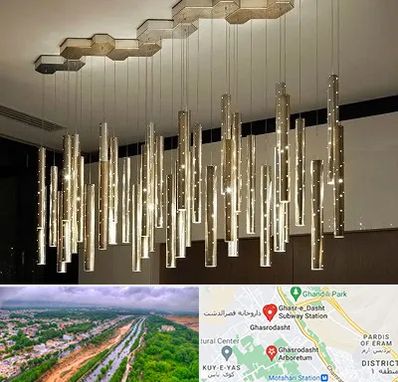 لوستر مدرن در قصرالدشت شیراز
