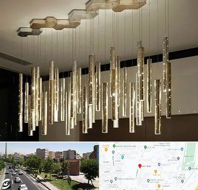 لوستر مدرن در شهرک آزمایش 