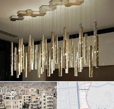 لوستر مدرن در اسکندری