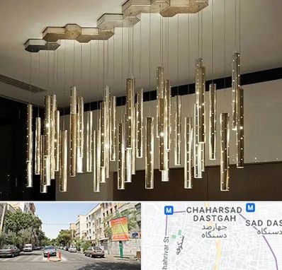 لوستر مدرن در چهارصد دستگاه 