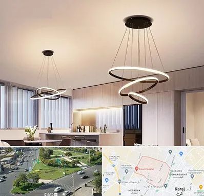 لوستر لوکس در شاهین ویلا کرج