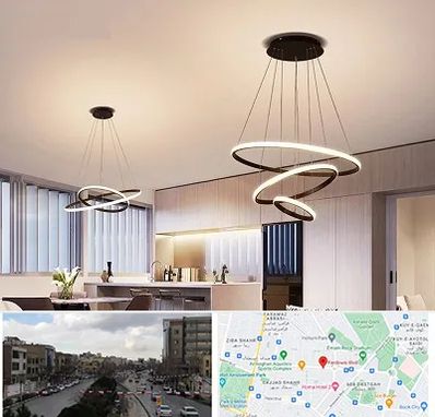 لوستر لوکس در بلوار فردوسی مشهد 