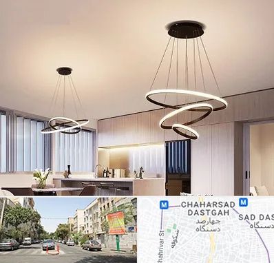 لوستر لوکس در چهارصد دستگاه 