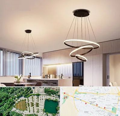 لوستر لوکس در وکیل آباد مشهد 