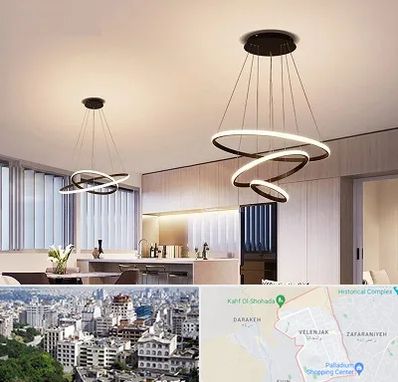 لوستر لوکس در ولنجک 