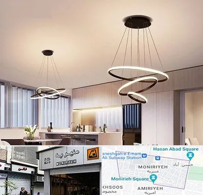 لوستر لوکس در منیریه 