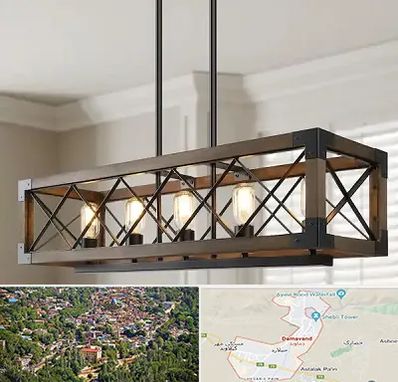 لوستر چوبی در دماوند