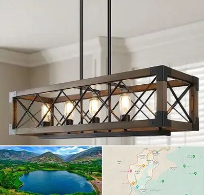 لوستر چوبی در رودبار