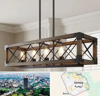 لوستر چوبی در ارومیه