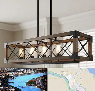 لوستر چوبی در خرمشهر