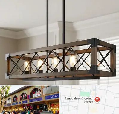 لوستر چوبی در 15 خرداد