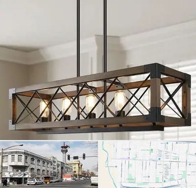 لوستر چوبی در 17شهریور