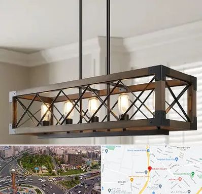 لوستر چوبی در سبلان 