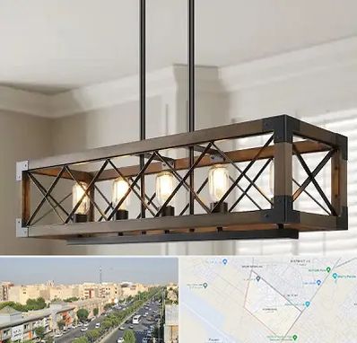 لوستر چوبی در کیانمهر کرج