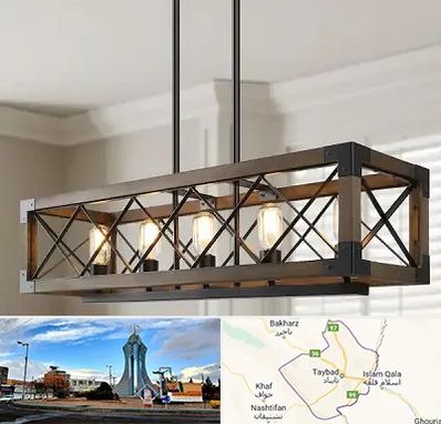 لوستر چوبی در تایباد