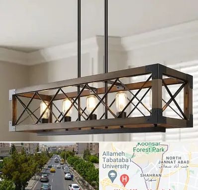 لوستر چوبی در شهران 