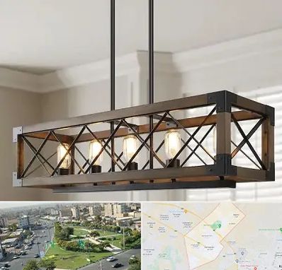 لوستر چوبی در کمال شهر کرج 