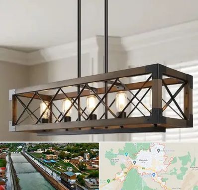 لوستر چوبی در مراغه