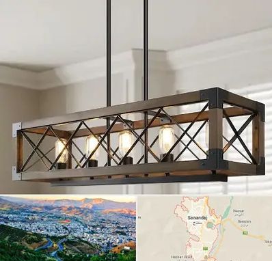 لوستر چوبی در سنندج