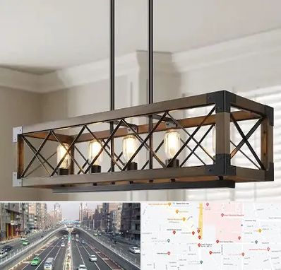 لوستر چوبی در توحید 