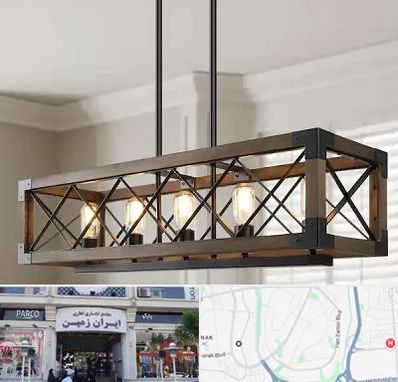 لوستر چوبی در ایران زمین