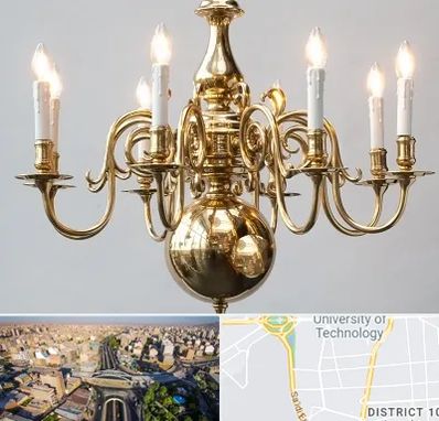 لوستر سنتی در استاد معین 