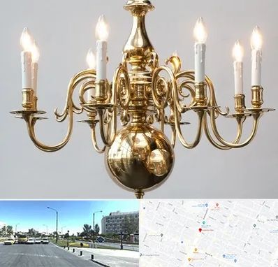 لوستر سنتی در بلوار کلاهدوز مشهد 