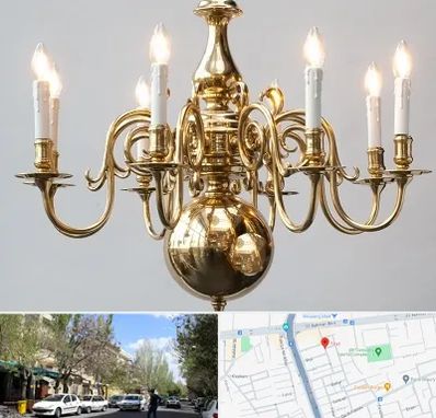 لوستر سنتی در کوی فیروز تبریز