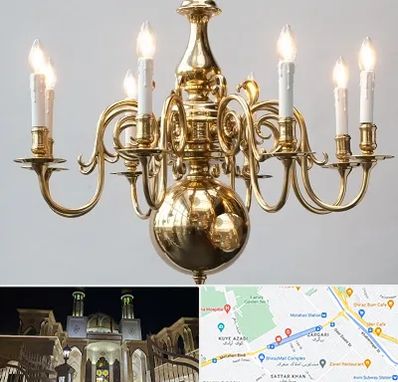 لوستر سنتی در زرگری شیراز