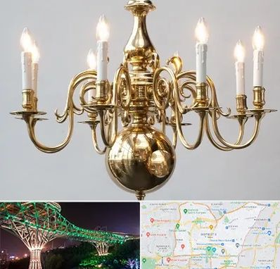 لوستر سنتی در منطقه 3 تهران 