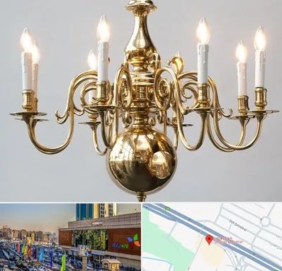 لوستر سنتی در لاله پارک تبریز