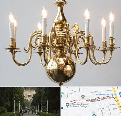 لوستر سنتی در بلوار معلم رشت 