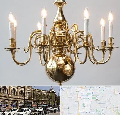 لوستر سنتی در منطقه 11 تهران 