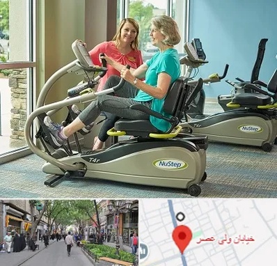 تجهیزات توانبخشی در ولیعصر شهریار