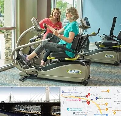 تجهیزات توانبخشی در پارک وی 