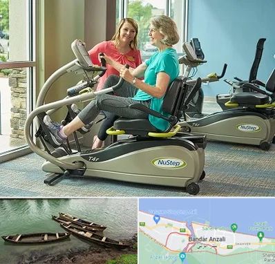 تجهیزات توانبخشی در بندر انزلی