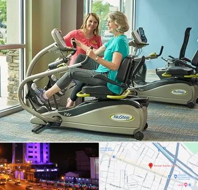 تجهیزات توانبخشی در آبرسان تبریز