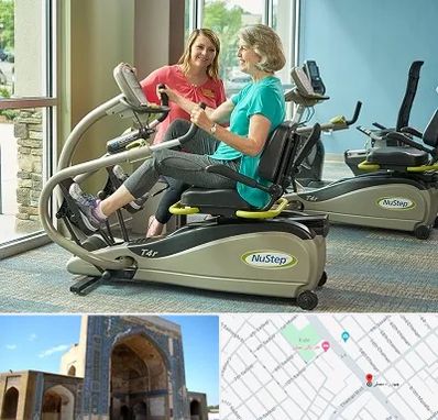 تجهیزات توانبخشی در مصلی مشهد