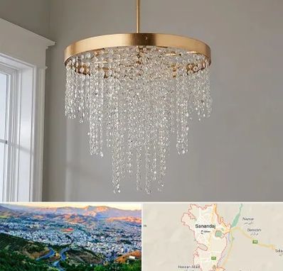 لوستر کریستالی در سنندج