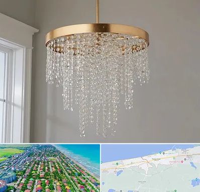 لوستر کریستالی در فریدونکنار