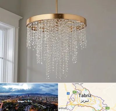 لوستر کریستالی در تبریز