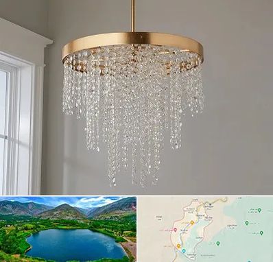 لوستر کریستالی در رودبار