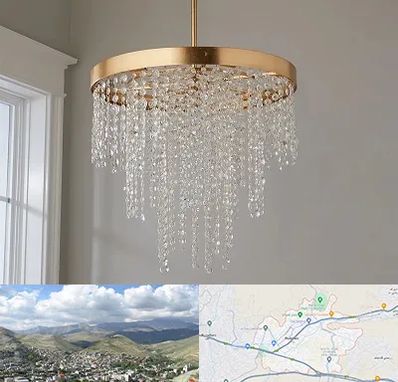 لوستر کریستالی در رودهن