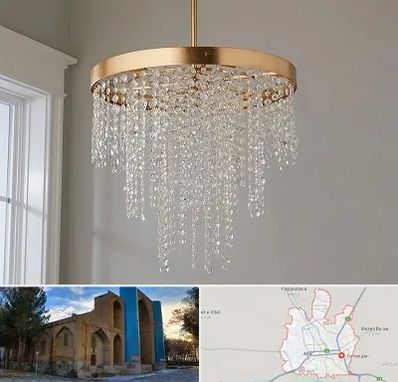 لوستر کریستالی در اهر