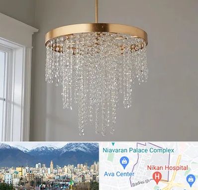 لوستر کریستالی در آجودانیه 