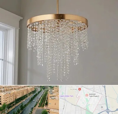 لوستر کریستالی در فاز سه اندیشه
