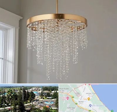 لوستر کریستالی در رودسر