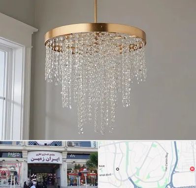 لوستر کریستالی در ایران زمین