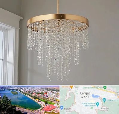 لوستر کریستالی در لاهیجان