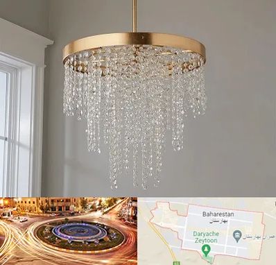 لوستر کریستالی در بهارستان